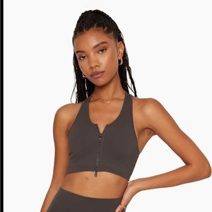 New SET ACTIVE Shorts and Zip Up Bra Set XS